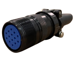 Conector 14 pinos femea para cabo