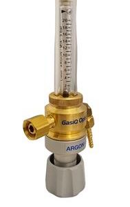 Reg. Pressão rede Argônio s/ manômetro C/ fluxômetro - 20L