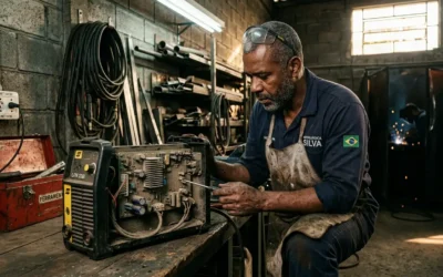 Máquina de solda desarmando ou esquentando: por que isso acontece