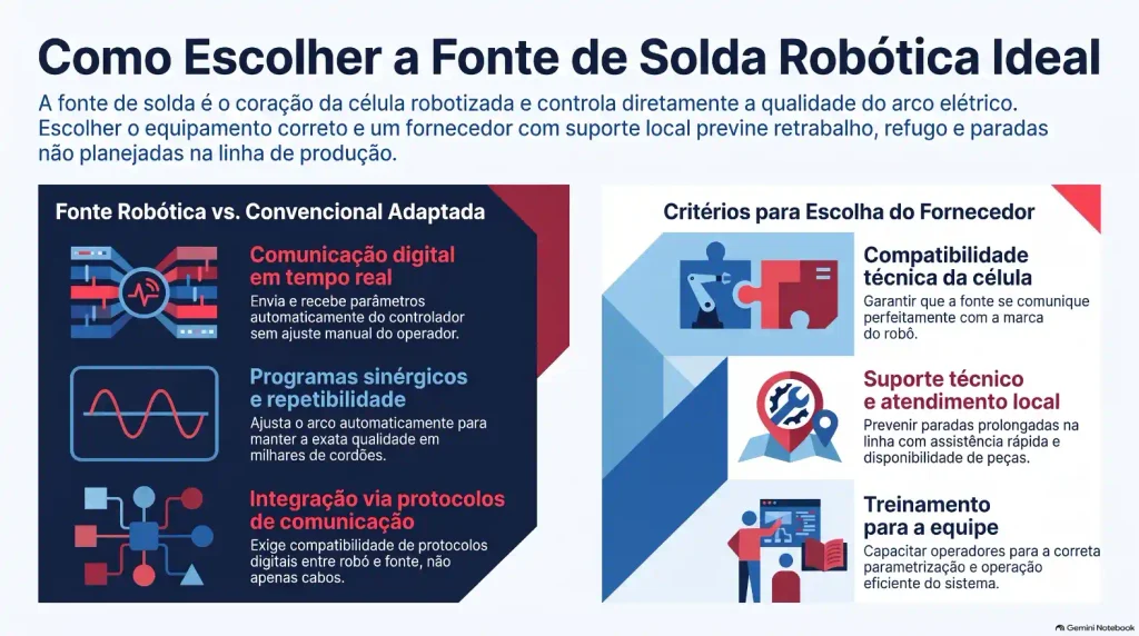 empresa que vende fonte de solda robotica: Conjunto de equipamentos de soldagem automática com fonte de solda robótica e sistema de alimentação, incluindo duas unidades em carretel e cabos para aplicação industrial.